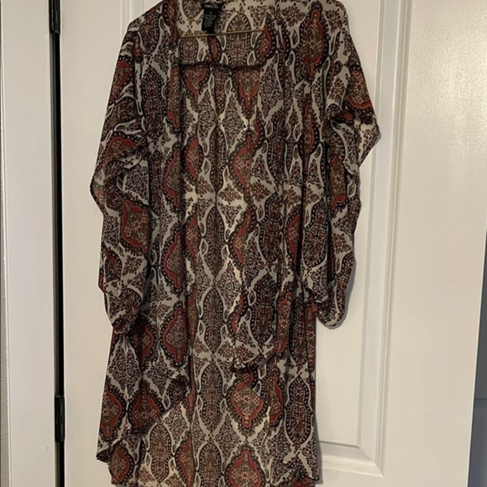 Elegant Paisley Print Dress
